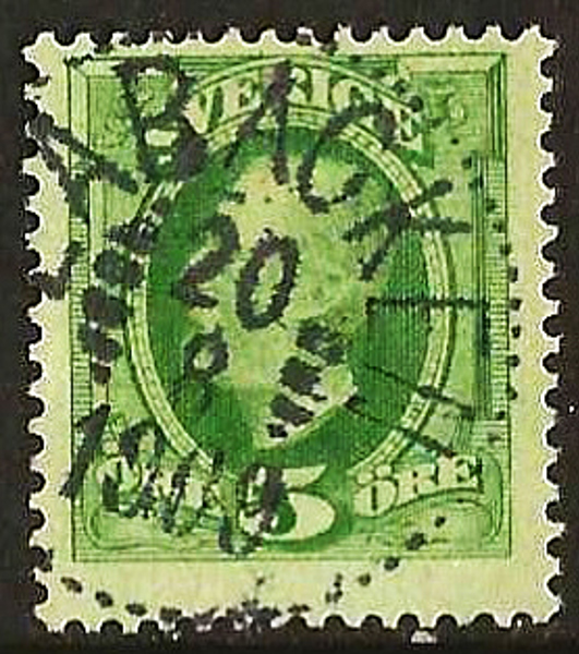 52 LABACKEN 20.8.1909   Postal 350