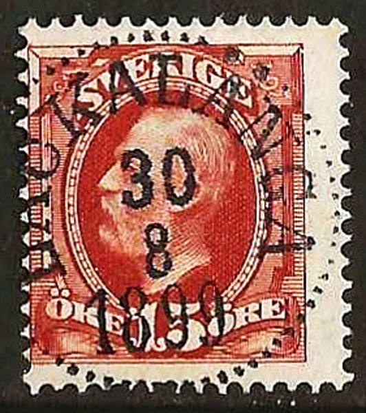 55 LACKALÄNGA 30.8.1890   Postal 100