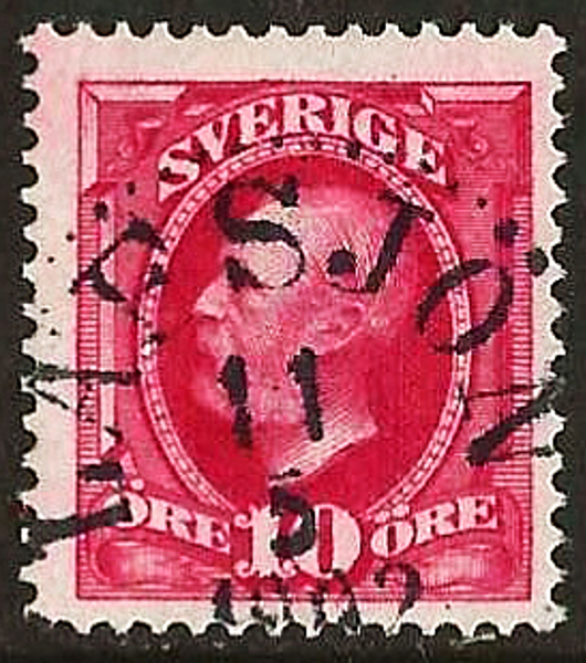 54 LAFSJÖN 11.5.1902   Postal 100