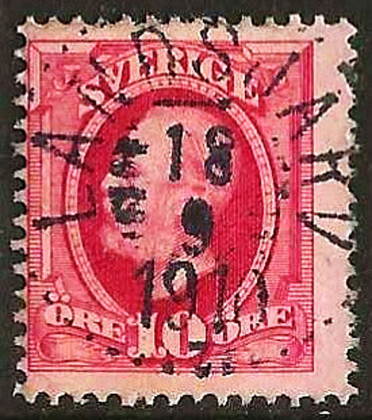 54 LANDSJÄRV 18.9.1910 Prakt Postal 175