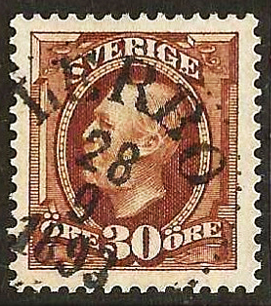 58 LERBO 28.9.1893   Postal 100