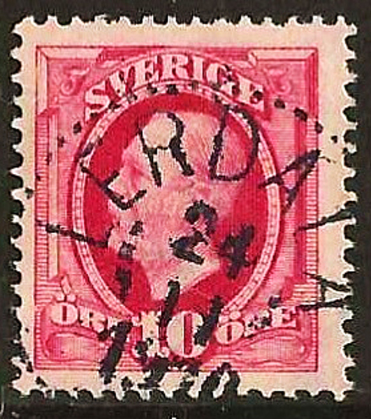 54  LERDALA 24.11.1910   Postal 125