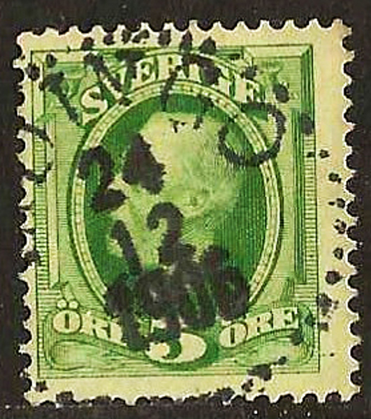 52 LIDINGÖ 24.12.1906 Postal 350