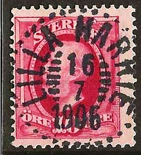 54  LILLA HARRIE 16.7.1905 LYX   Postal 150
