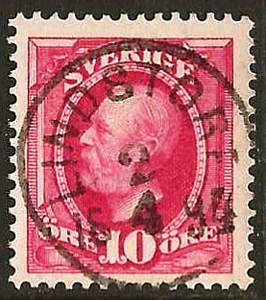 54 LINDSTORP 2.4.1894 Prakt Postal 125