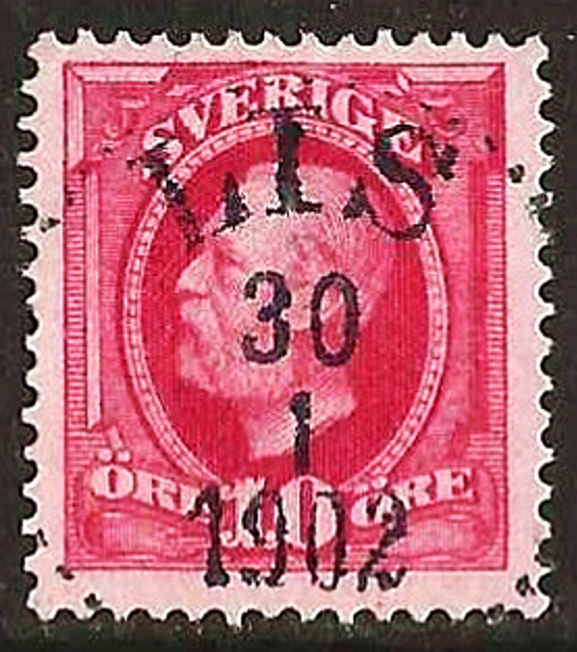 54 LIS 30.1.1902  Lyx   Postal 100