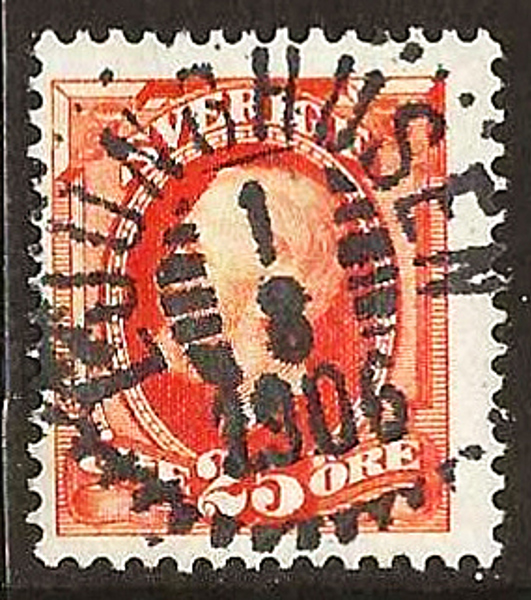 57 LJUNGHUSEN 1.8.1906  Prakt   Postal 200