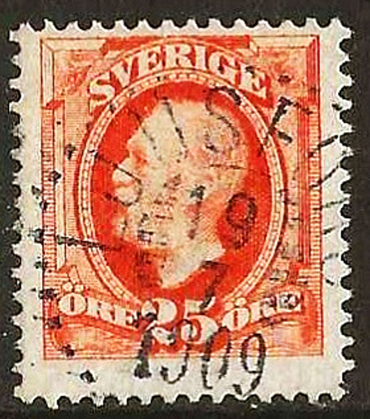 57 LJUSFORS 19.7.1909   Postal 125