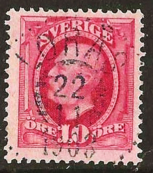54 LORÅS 22.11.1908   Postal 175