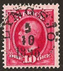54 LYNGSJÖ 5.10.1896  Prakt Postal 100