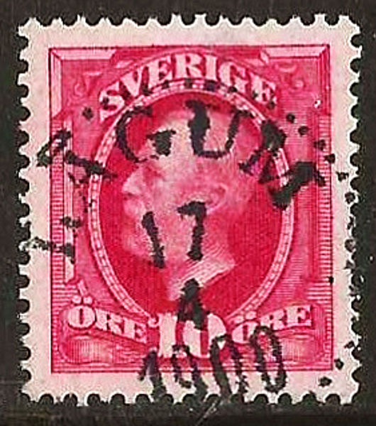 54 LÅGUM 17.4.1900   Postal 125