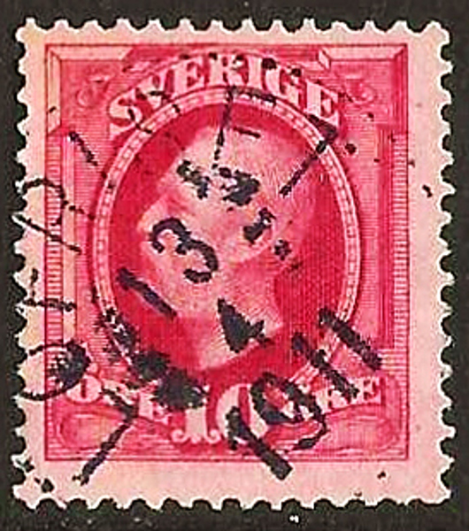 54 LÖFRISET 13.4.1911   Postal 350