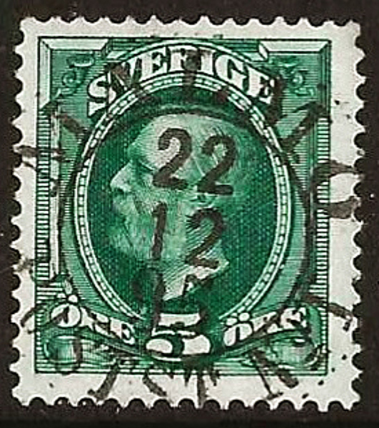 52 MALMÖ POSTST No I 22.12.95 Prakt Postal 100