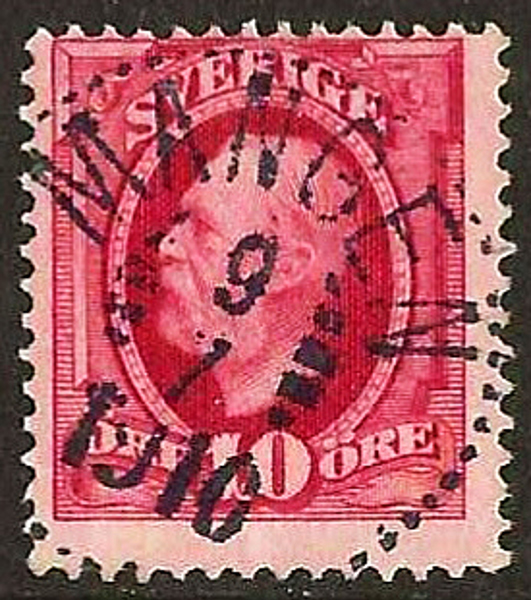 54 MANGEN 9.7.1910 Postal 300