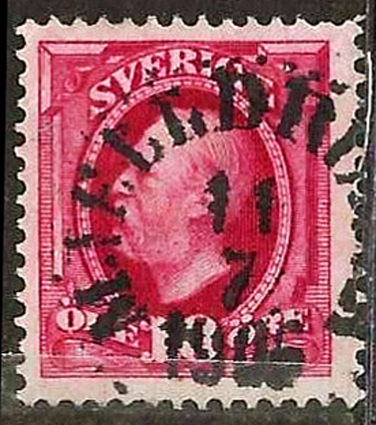 54 MJELLDRUNGA 11.7.1907 Postal 100