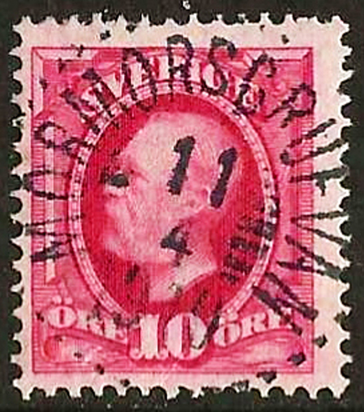 54 MORMORSGRUFVAN 11.4.1910   Postal 150