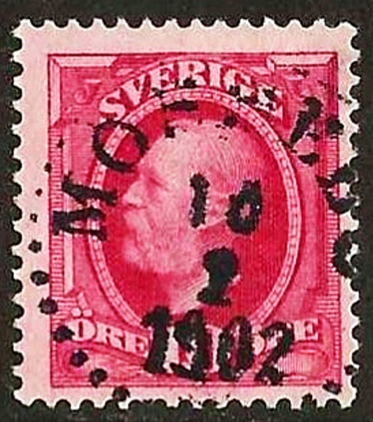 54 MOSSEBO 16.2.1902 Postal 250