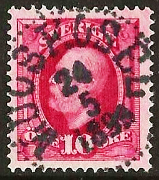 54 MUOSKOSEL 24.5.1899 Prakt Postal 125
