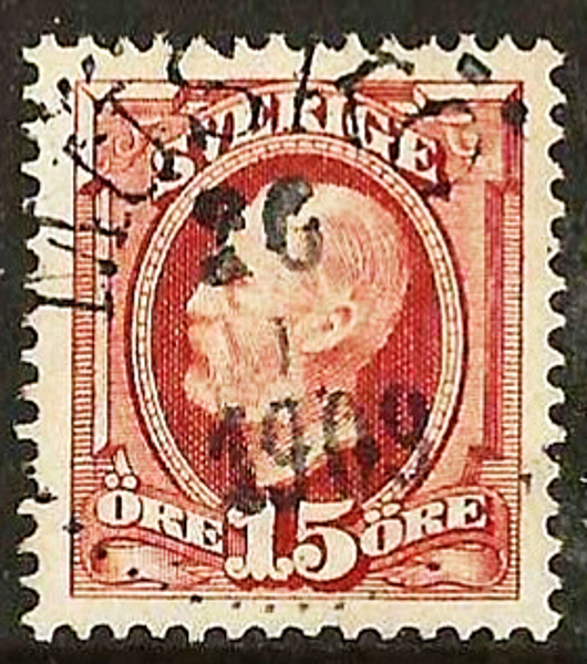 55 MUSKÖ 26.1.1908 Postal 100