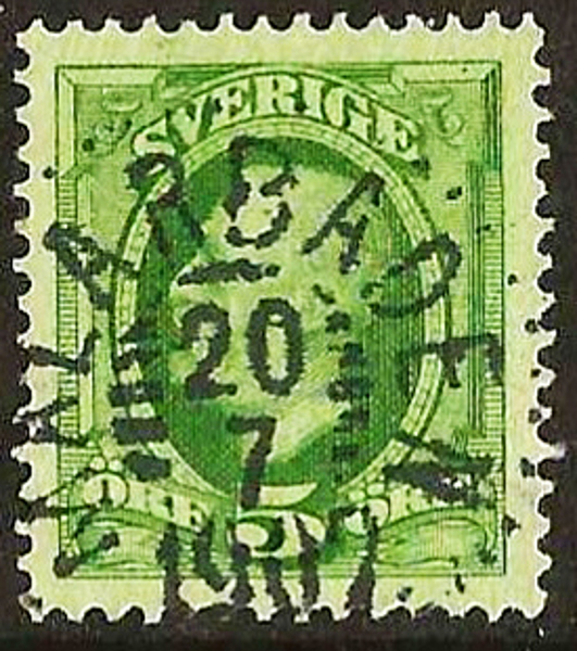 52 MÄLARBADEN 20.7.1907 Postal 175