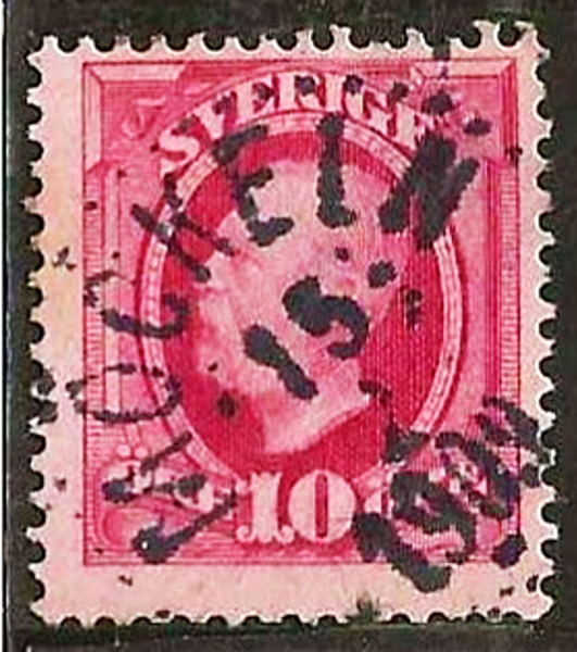 54 MÖCKELN 15.2.1909 Postal 125