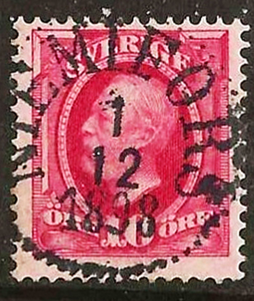 54 NIEMIFORS 1.12.1898 Prakt Postal 125