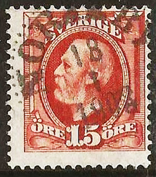 55 NORJEBY 18.1.1908 Postal 100