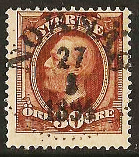 58 NORNÄS 27.3 1894 Postal 100