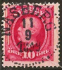54 NÄSBERG 11.9.1899 Prakt  Postal 125