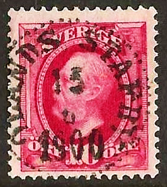 54 OLANDS STAFBY 15.X.1900   Postal 125