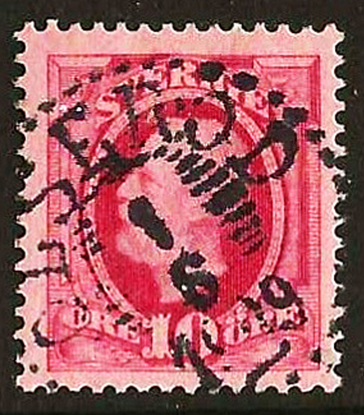 54 OLSERÖD 1.6.1909 Postal 100