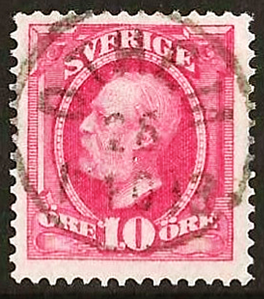 54 OTHEM 28.10.1893 Prakt Postal 100