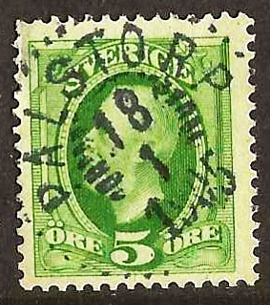52 PÅLSTORP 18.1.1905 Postal 150