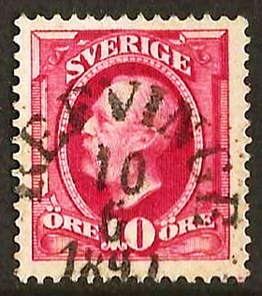 54 REFVINGE 10.6.1897 Postal 1500