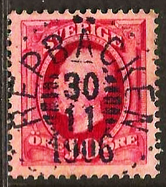 54 REPBÄCKEN 30.11.1906 LYX Postal 250