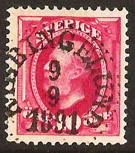 54 RIBBINGELUND 9.9.891 Postal 350
