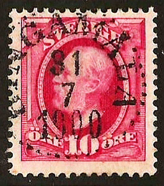 54 RINGAMÅLA 31.7.1900 Postal 150