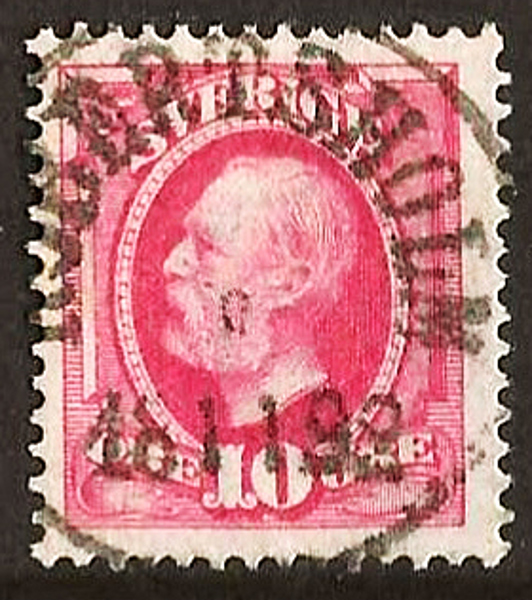 54 ROBERTSHOLM 8.11.1892 Prakt/Lyx Postal 150