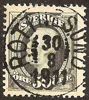59 ROTTNESUND 30.8.1911 Prakt   Postal 1500