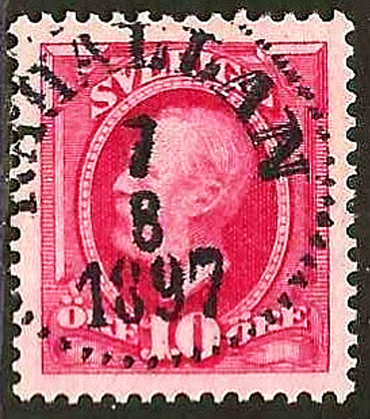 54 RÅHÄLLAN 7.8.1897 Postal 125