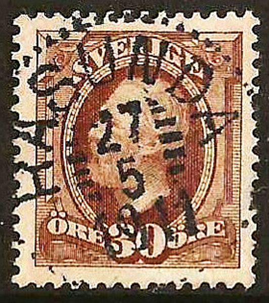 58 RÅSUNDA 27.5.1911 Postal 150