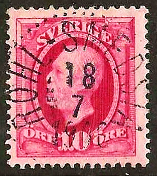 54 RÖHL-SMEDSTA 18.7.1906 Prakt/Lyx   Postal 1200