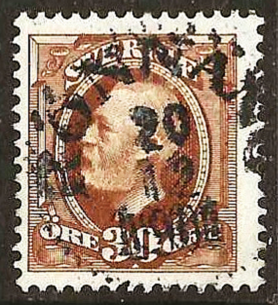 58 RÖNNÄNG 20.12.1900 Postal 100