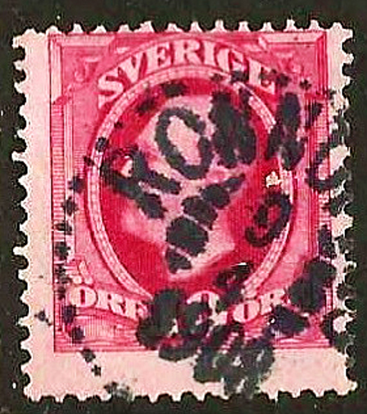 54 RÖNNÖFORS 9.4.1908 Postal 125