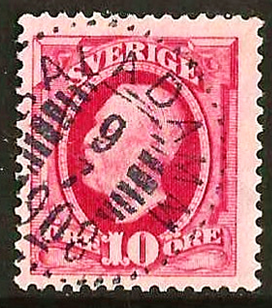 54 SALADAMM 9.7.1908 Postal 100