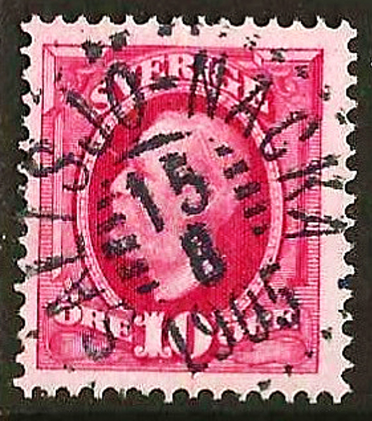 54 SALTSJÖ-NACKA 15.8.1905 Prakt Postal 100
