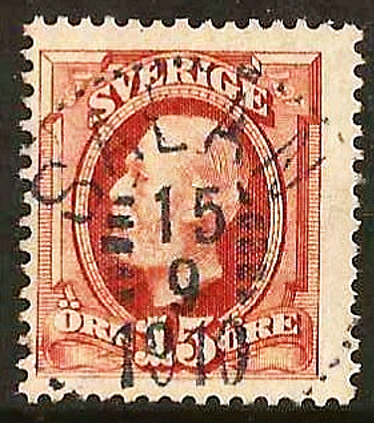 55 SALÅN 15.9.1910 Prakt Postal 800