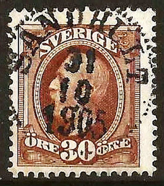 58 SANDHULT 31.10.1905 Postal 125