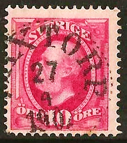 54 SAXTORP 27.1902 Postal 100