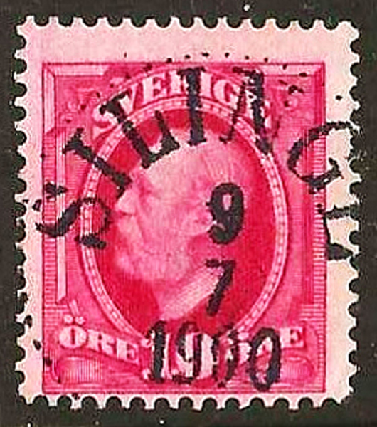 54 SILINGE 9.7.1900 Postal 100